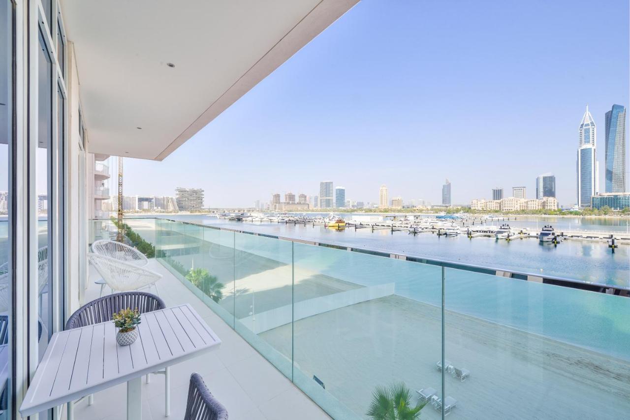 Ultra Luxury Emaar Beachfront - Private Beach And Pool Дубай Экстерьер фото